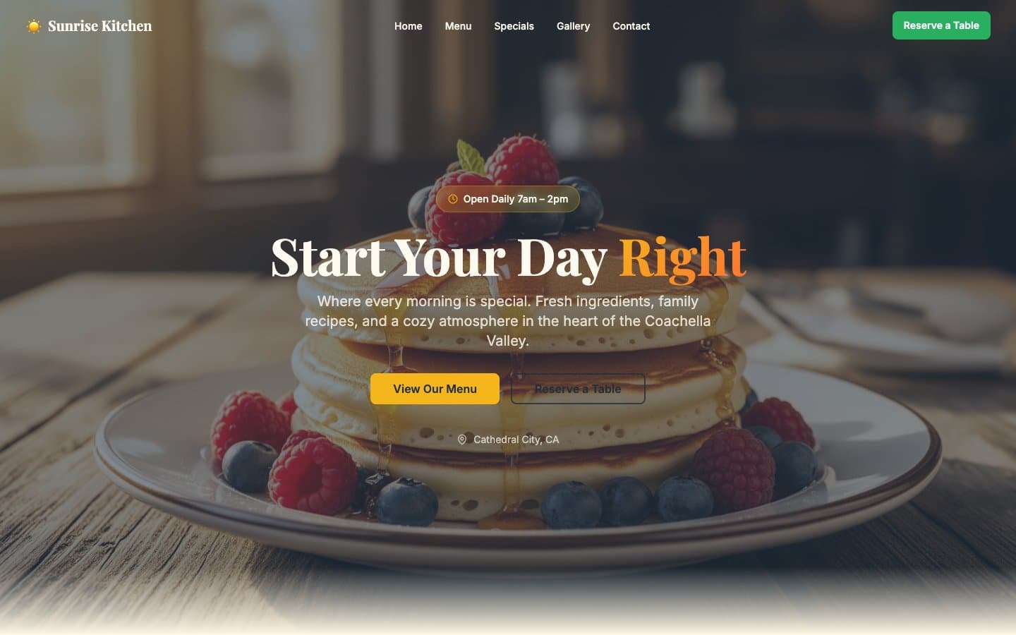 Restaurant - breakfast-brunch