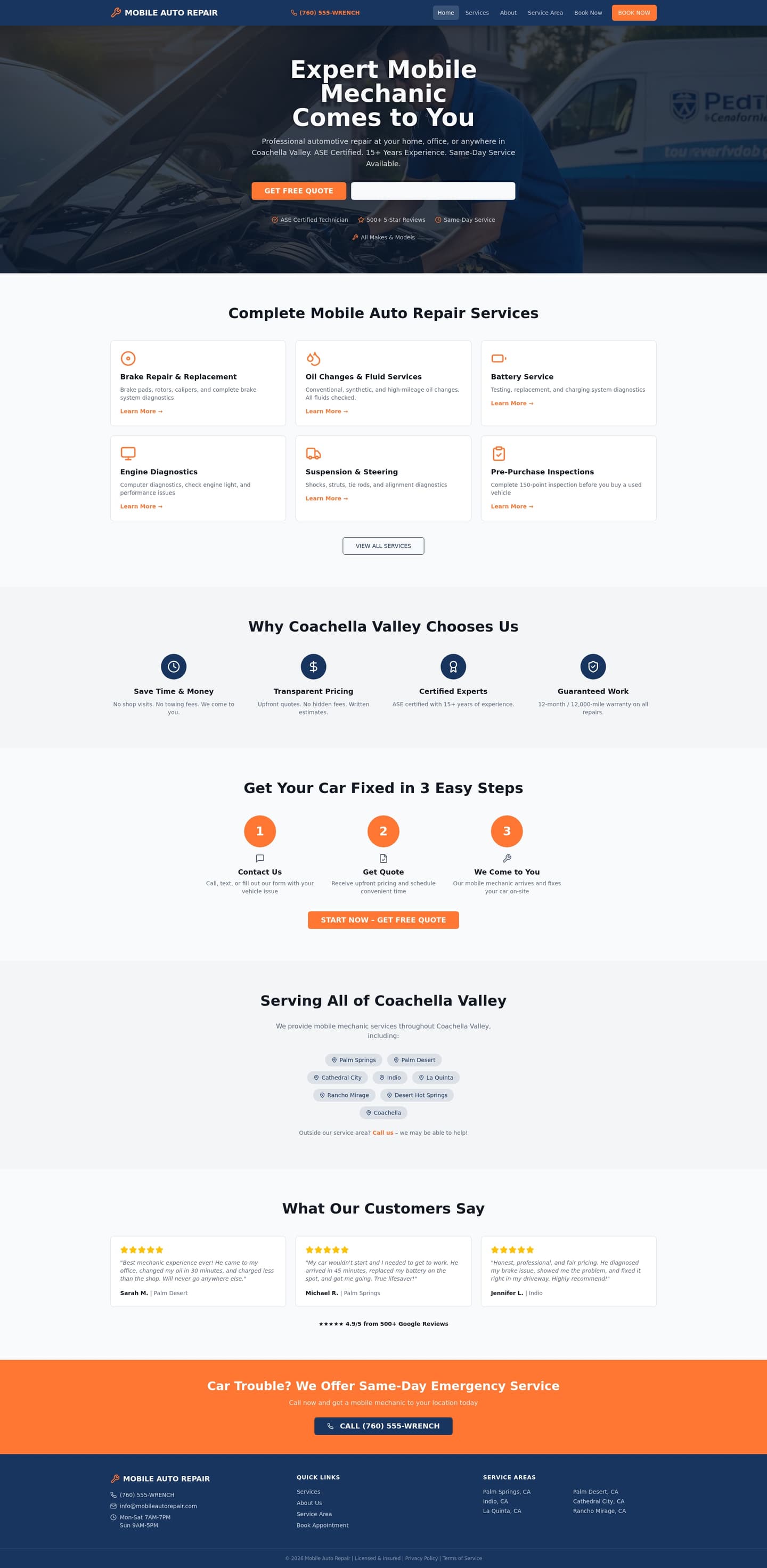 Auto Care - mechanic